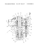 DEVICE FOR LOCKING AN AXIALLY MOVABLE COMPONENT OF A HYDRAULIC SYSTEM diagram and image