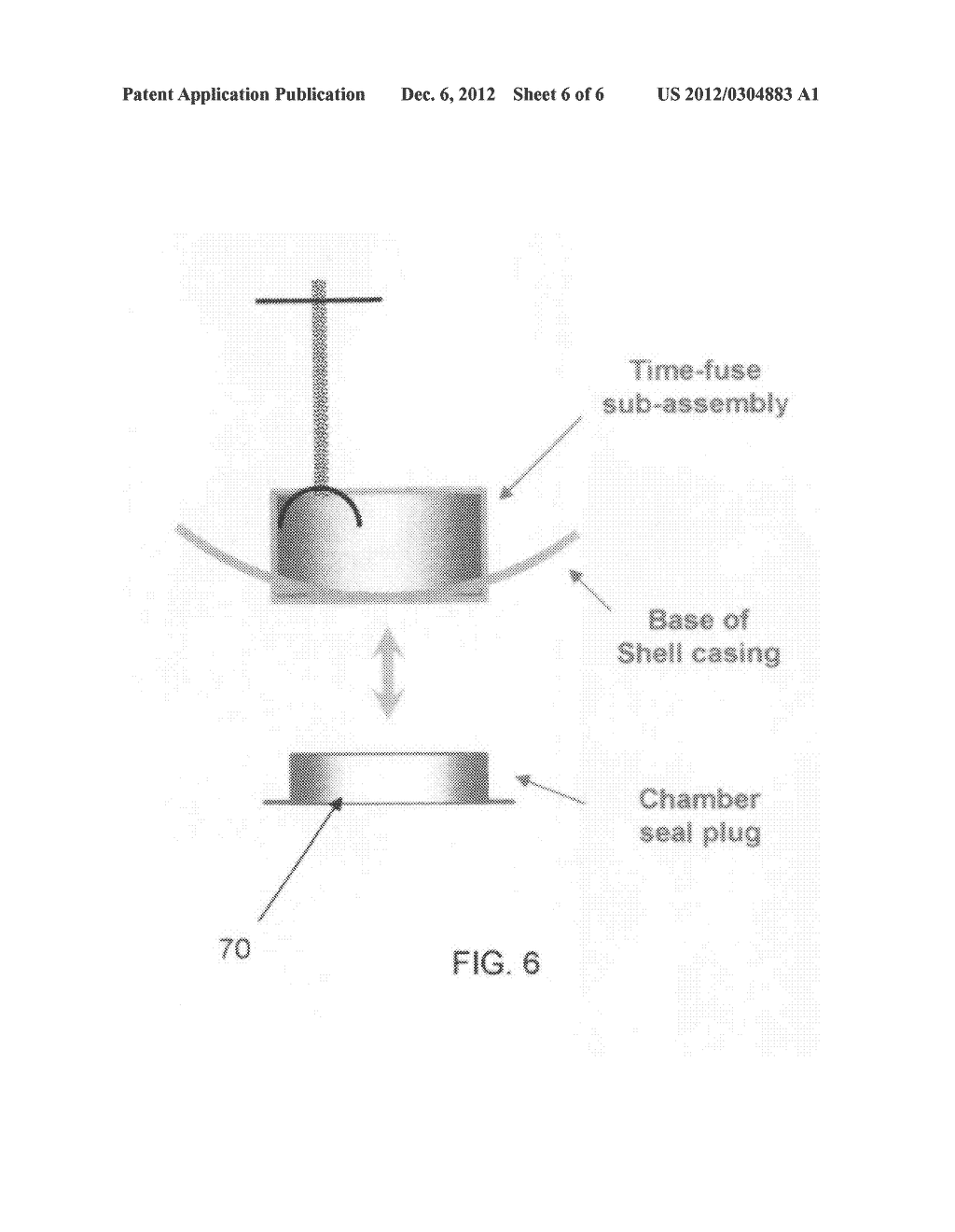 Integrated electric match initiator module with isolated lift and burst     function for a pyrotechnic device - diagram, schematic, and image 07