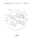 LAN CABLE WITH DUAL LAYER PEI/FRPP INSULATION FOR PRIMARY CONDUCTORS diagram and image