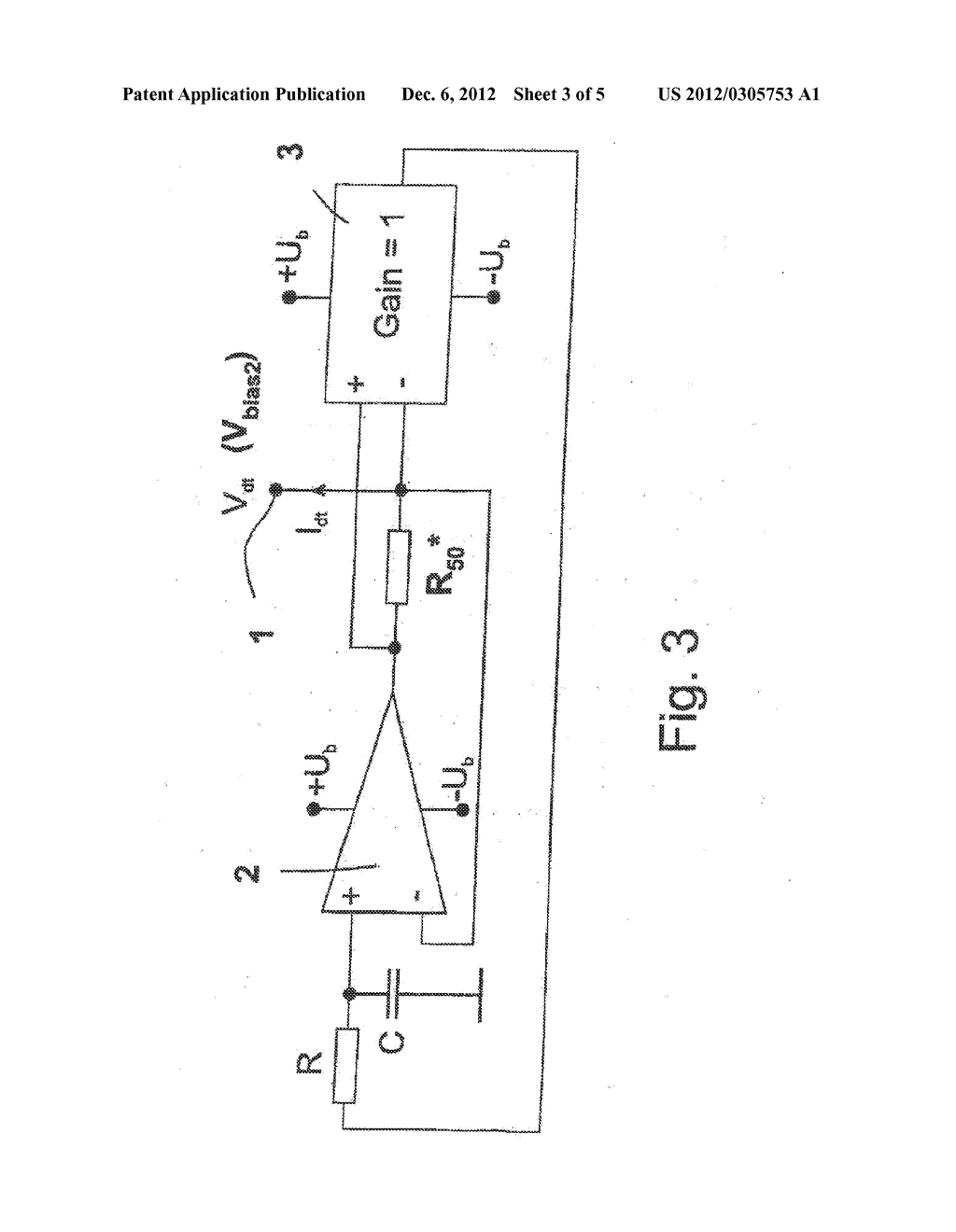 CIRCUIT FOR SETTING THE VOLTAGE POTENTIAL AT THE OUTPUT OF A PIN     PHOTORECEIVER AND PHOTORECEIVER ASSEMBLY - diagram, schematic, and image 04