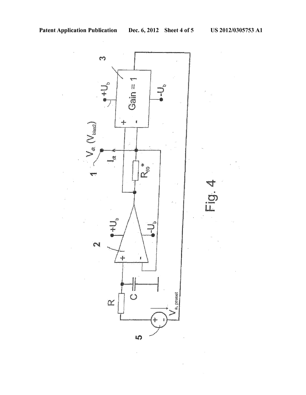 CIRCUIT FOR SETTING THE VOLTAGE POTENTIAL AT THE OUTPUT OF A PIN     PHOTORECEIVER AND PHOTORECEIVER ASSEMBLY - diagram, schematic, and image 05