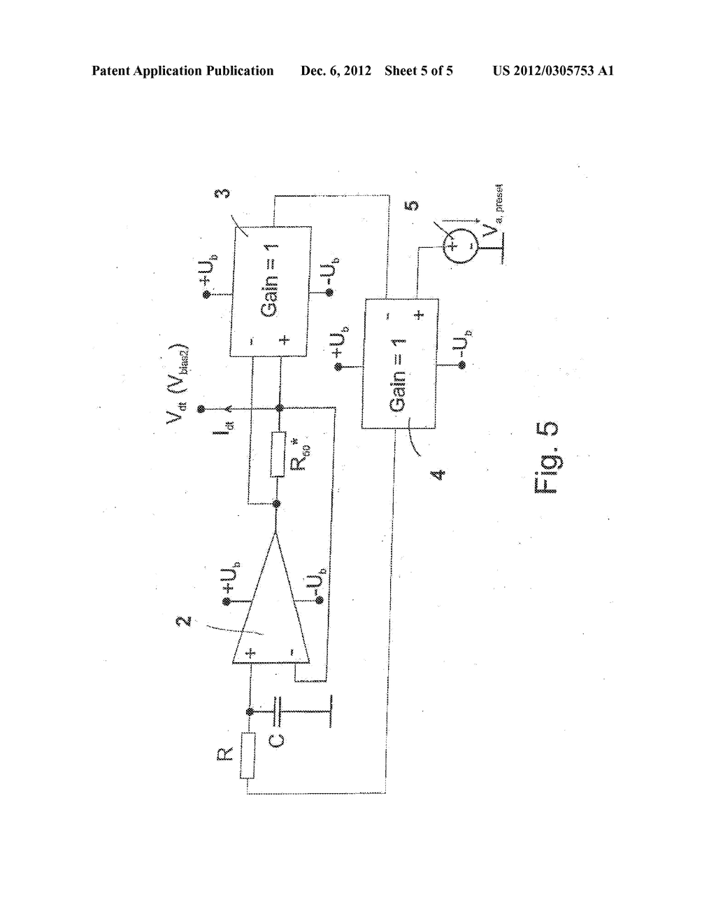 CIRCUIT FOR SETTING THE VOLTAGE POTENTIAL AT THE OUTPUT OF A PIN     PHOTORECEIVER AND PHOTORECEIVER ASSEMBLY - diagram, schematic, and image 06