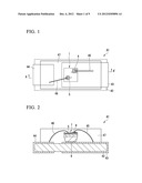 LIGHT-EMITTING DIODE, LIGHT-EMITTING DIODE LAMP AND LIGHTING DEVICE diagram and image