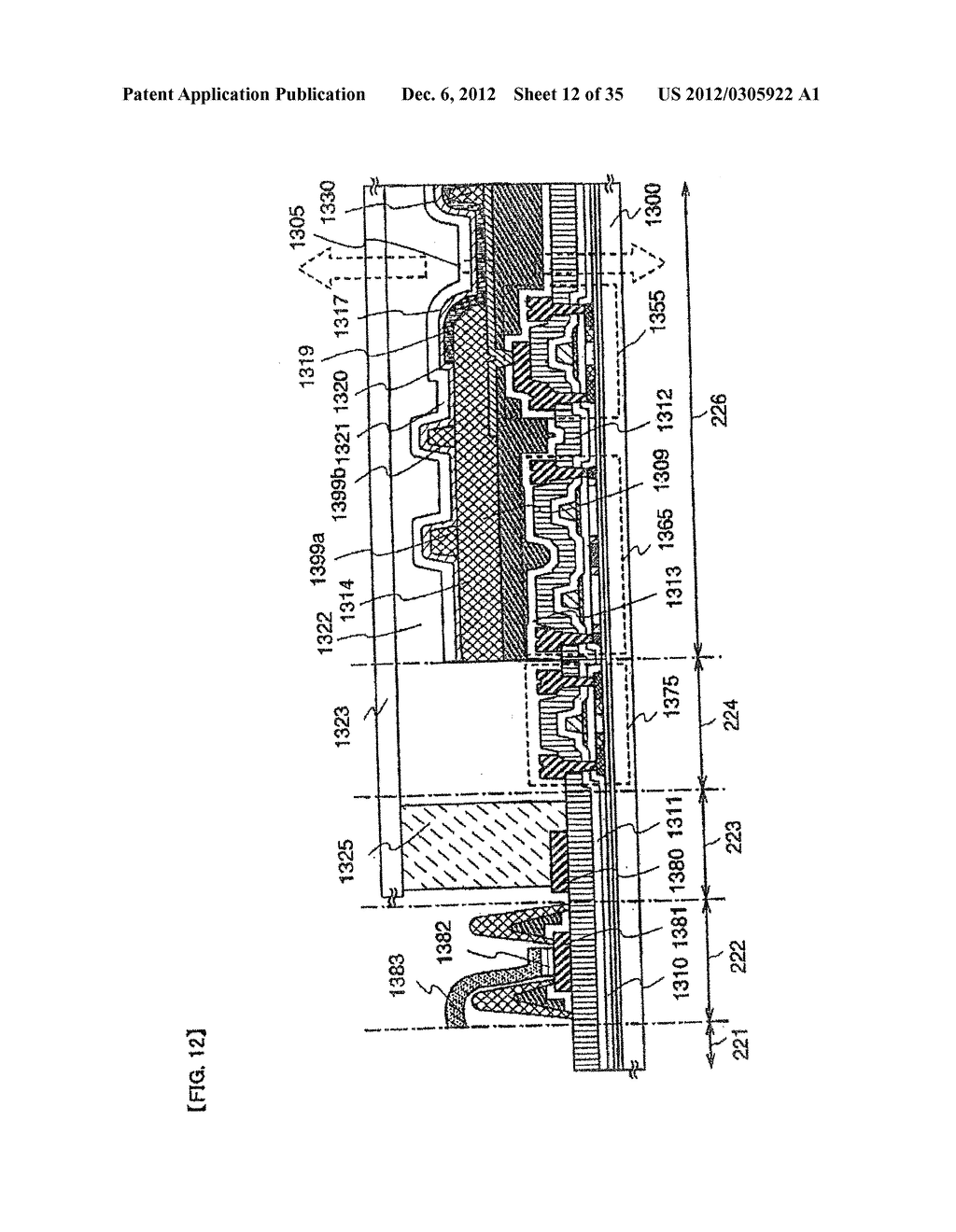 DISPLAY DEVICE, ELECTRONIC APPARATUS, AND METHOD OF FABRICATING THE     DISPLAY DEVICE - diagram, schematic, and image 13