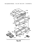 Portable bar with interchangeable canopy tops diagram and image