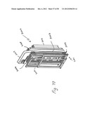 Portable bar with interchangeable canopy tops diagram and image