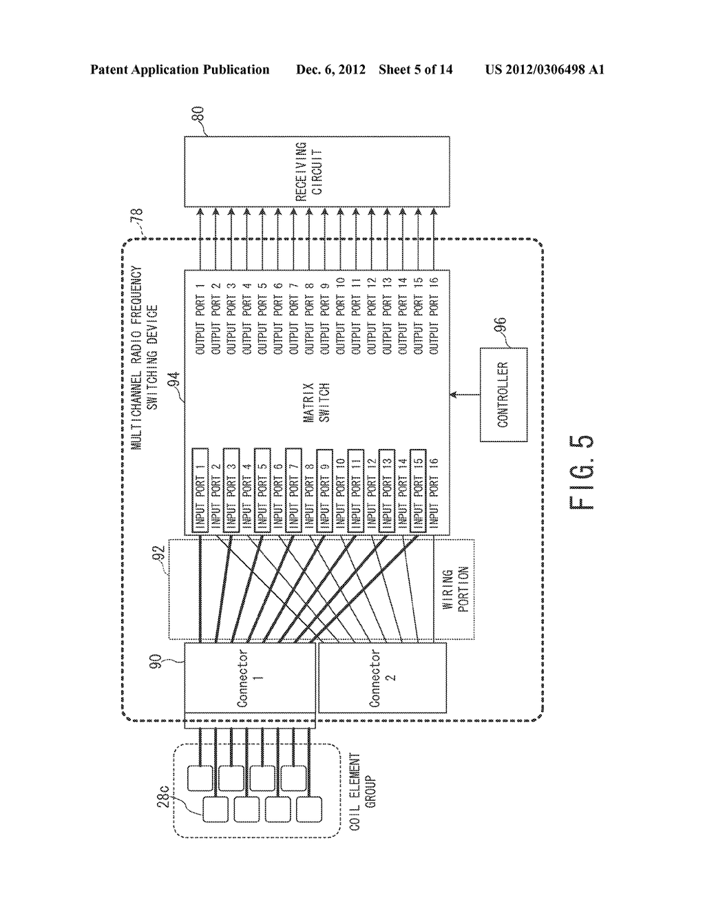MULTICHANNEL RF SIGNAL SWITCHING DEVICE AND MAGNETIC RESONANCE IMAGING     APPARATUS HAVING MULTICHANNEL RF SIGNAL SWITCHING DEVICE - diagram, schematic, and image 06