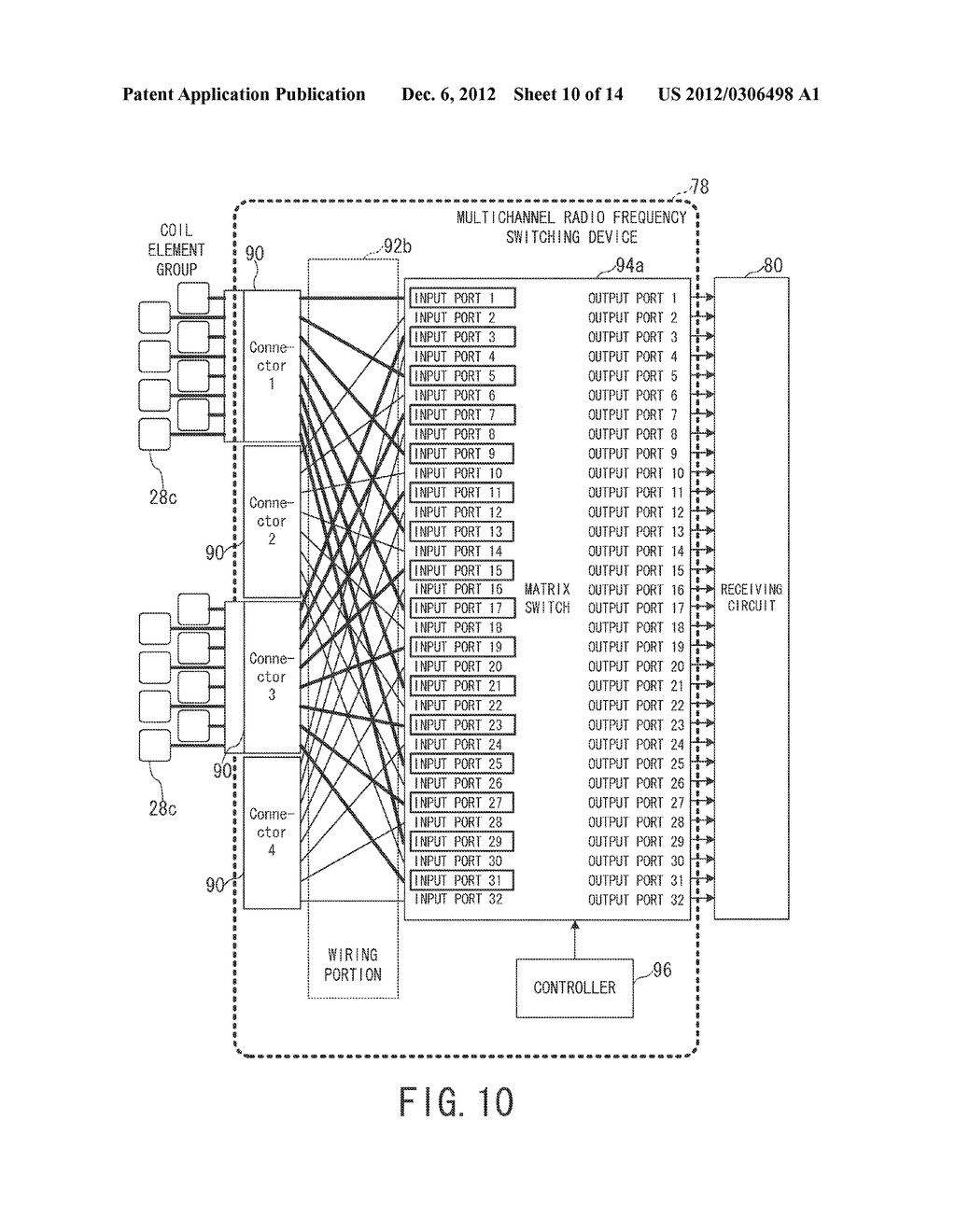 MULTICHANNEL RF SIGNAL SWITCHING DEVICE AND MAGNETIC RESONANCE IMAGING     APPARATUS HAVING MULTICHANNEL RF SIGNAL SWITCHING DEVICE - diagram, schematic, and image 11