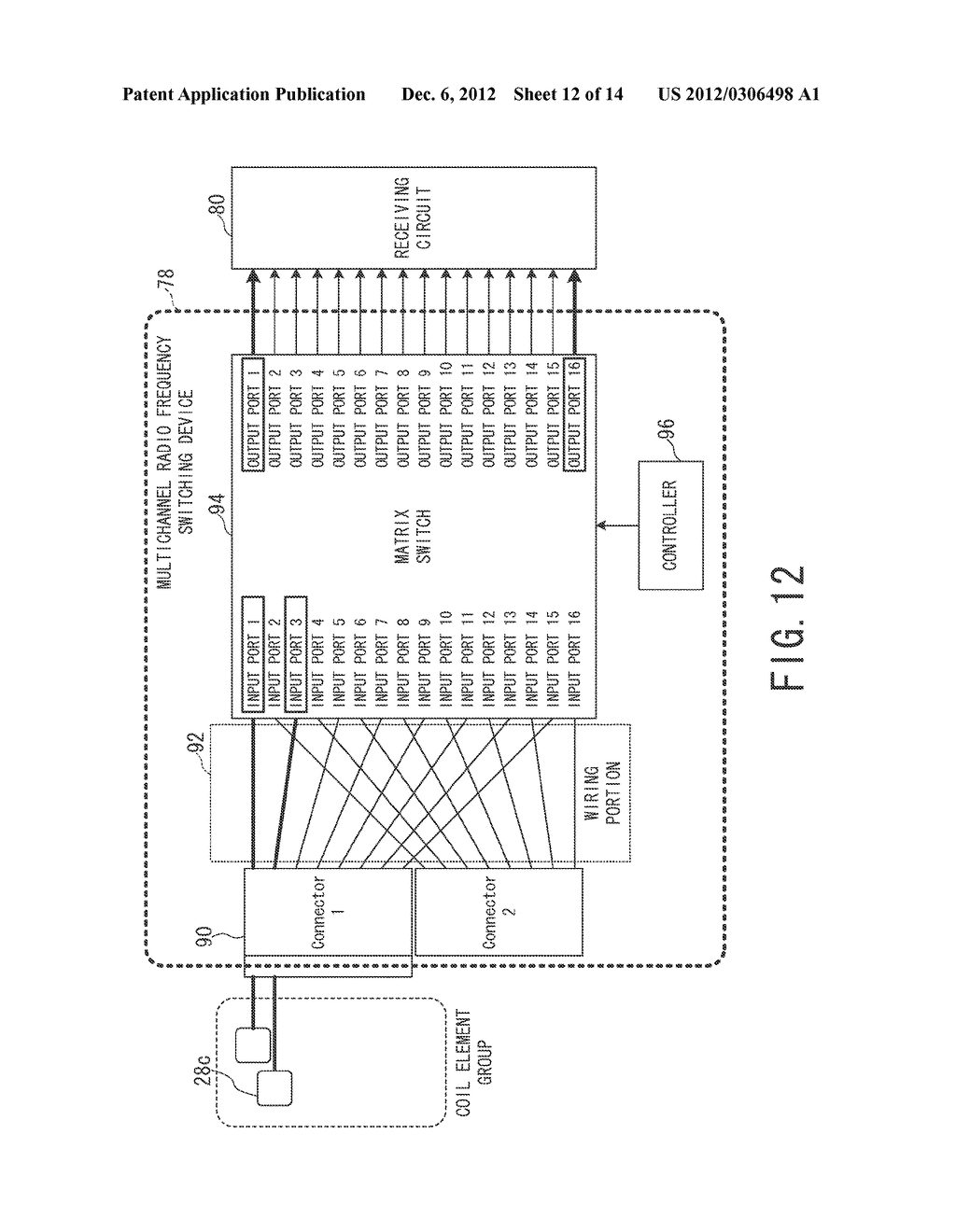 MULTICHANNEL RF SIGNAL SWITCHING DEVICE AND MAGNETIC RESONANCE IMAGING     APPARATUS HAVING MULTICHANNEL RF SIGNAL SWITCHING DEVICE - diagram, schematic, and image 13