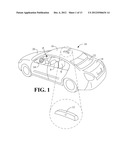 HOST VEHICLE WITH EXTERNALLY PERCEIVABLE CRUISE CONTROL INDICATING DEVICE diagram and image