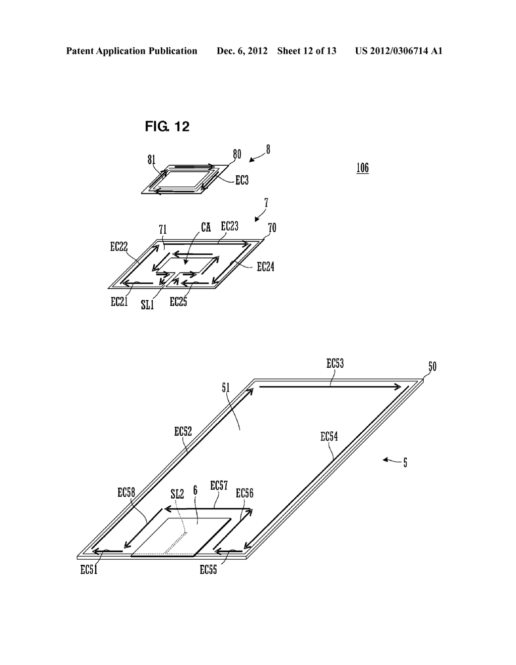 ANTENNA APPARATUS AND COMMUNICATION TERMINAL - diagram, schematic, and image 13