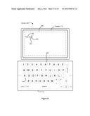 Device, Method, and Graphical User Interface for Entering Alternate     Characters with a Physical Keyboard diagram and image