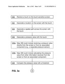 USING PRESSURE DIFFERENCES WITH A TOUCH-SENSITIVE DISPLAY SCREEN diagram and image