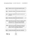 USING PRESSURE DIFFERENCES WITH A TOUCH-SENSITIVE DISPLAY SCREEN diagram and image