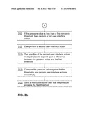 USING PRESSURE DIFFERENCES WITH A TOUCH-SENSITIVE DISPLAY SCREEN diagram and image