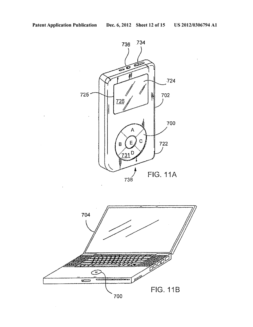 METHOD AND APPARATUS FOR IMPLEMENTING MULTIPLE PUSH BUTTONS IN A USER     INPUT DEVICE - diagram, schematic, and image 13