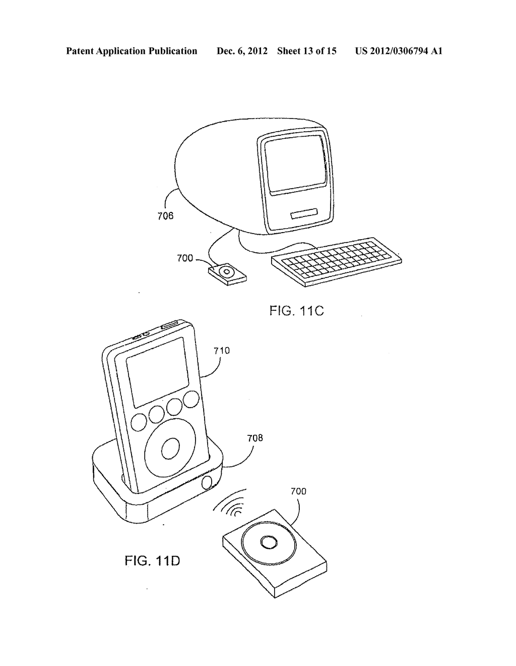 METHOD AND APPARATUS FOR IMPLEMENTING MULTIPLE PUSH BUTTONS IN A USER     INPUT DEVICE - diagram, schematic, and image 14