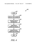 METHOD AND APPARATUS FOR OBJECT-BASED TRANSITION EFFECTS FOR A USER     INTERFACE diagram and image