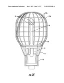 LIGHT BULB WITH THERMALLY CONDUCTIVE GLASS GLOBE diagram and image