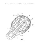 LIGHT BULB WITH THERMALLY CONDUCTIVE GLASS GLOBE diagram and image