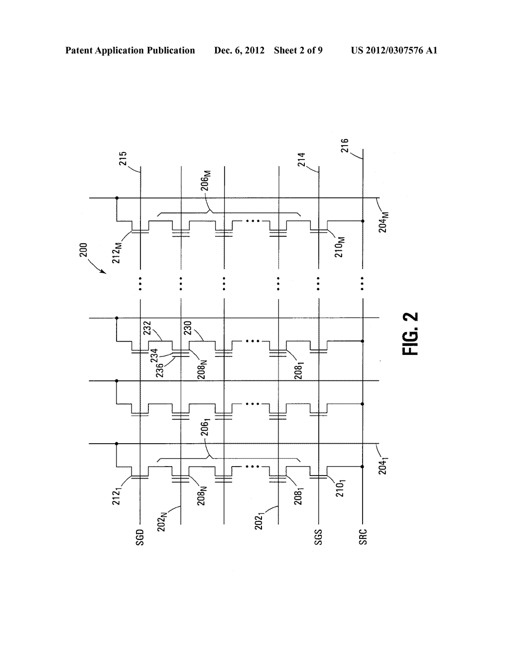 ANALOG SENSING OF MEMORY CELLS WITH A SOURCE FOLLOWER DRIVER IN A     SEMICONDUCTOR MEMORY DEVICE - diagram, schematic, and image 03