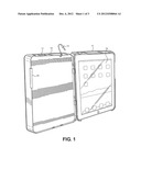 Mobile Device Protective Case with Built-in Speaker System diagram and image