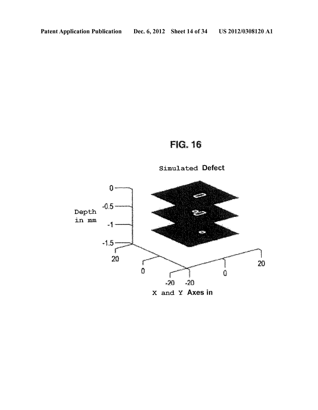 METHOD FOR ESTIMATING DEFECTS IN AN OBJECT AND DEVICE FOR IMPLEMENTING     SAME - diagram, schematic, and image 15