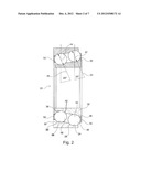 DOUBLE ROW, TANDEM, ANGULAR CONTACT, BALL BEARING ASSEMBLY diagram and image