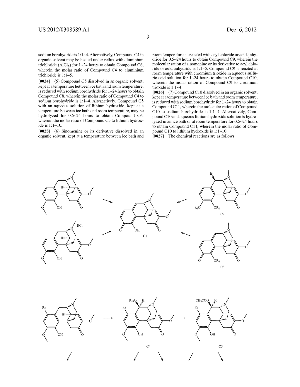 SINOMENINE DERIVATIVES, SYNTHETIC METHODS AND USES THEREOF - diagram, schematic, and image 13