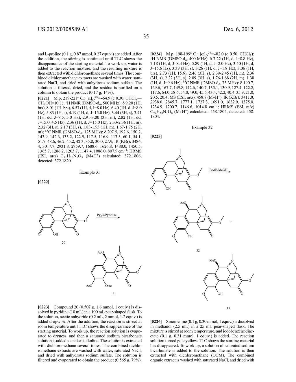 SINOMENINE DERIVATIVES, SYNTHETIC METHODS AND USES THEREOF - diagram, schematic, and image 39