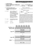 METHOD FOR FABRICATING 3D INTEGRATED CIRCUIT DEVICE USING INTERFACE WAFER     AS PERMANENT CARRIER diagram and image