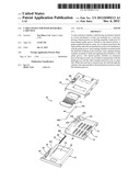 CARD CONNECTOR WITH SEPARABLE CARD TRAY diagram and image