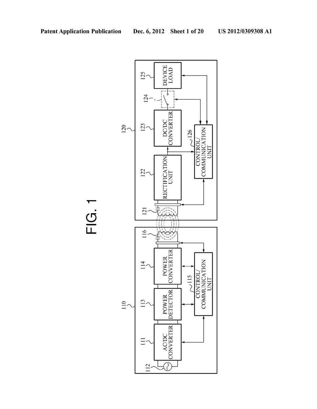 WIRELESS POWER TRANSMISSION SYSTEM, AND METHOD AND APPARATUS FOR     ALLOCATING COMMUNICATION CHANNEL AND TRANSMITTING POWER IN WIRELESS POWER     TRANSMISSION SYSTEM - diagram, schematic, and image 02