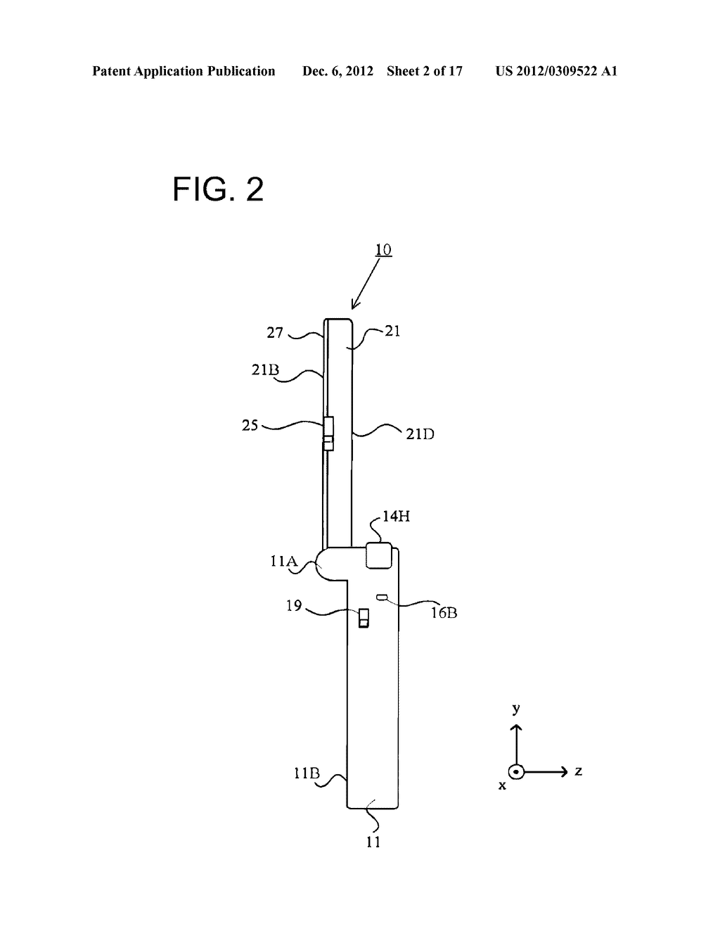 APPARATUS AND METHOD FOR CONTROLLING OBJECTS ON A STEREOSCOPIC DISPLAY - diagram, schematic, and image 03
