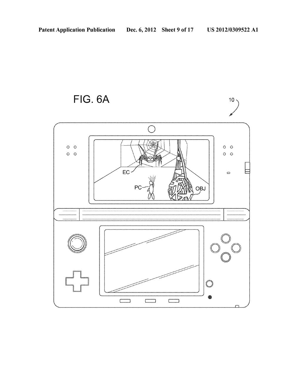 APPARATUS AND METHOD FOR CONTROLLING OBJECTS ON A STEREOSCOPIC DISPLAY - diagram, schematic, and image 10