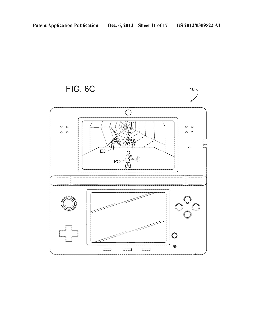 APPARATUS AND METHOD FOR CONTROLLING OBJECTS ON A STEREOSCOPIC DISPLAY - diagram, schematic, and image 12