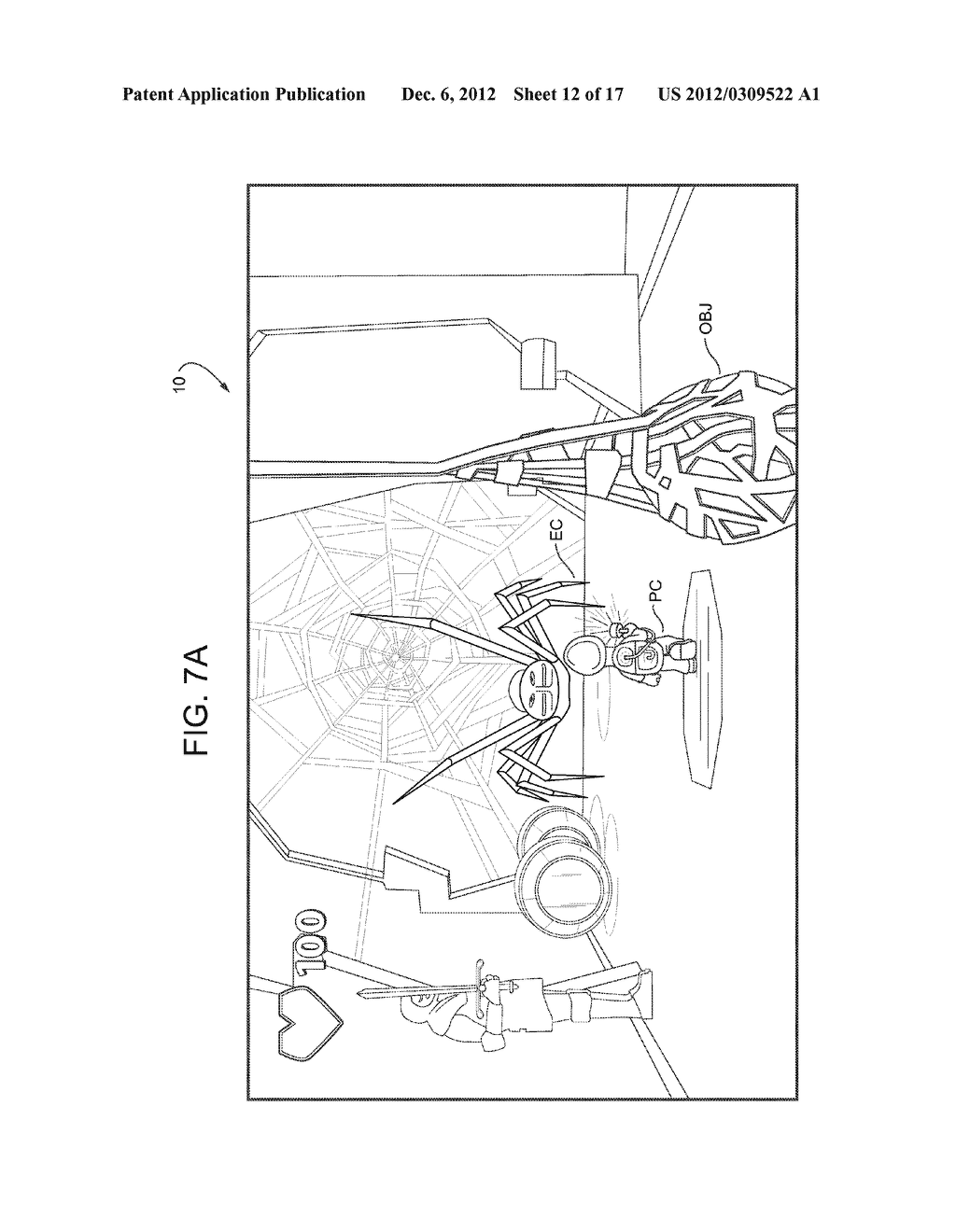 APPARATUS AND METHOD FOR CONTROLLING OBJECTS ON A STEREOSCOPIC DISPLAY - diagram, schematic, and image 13