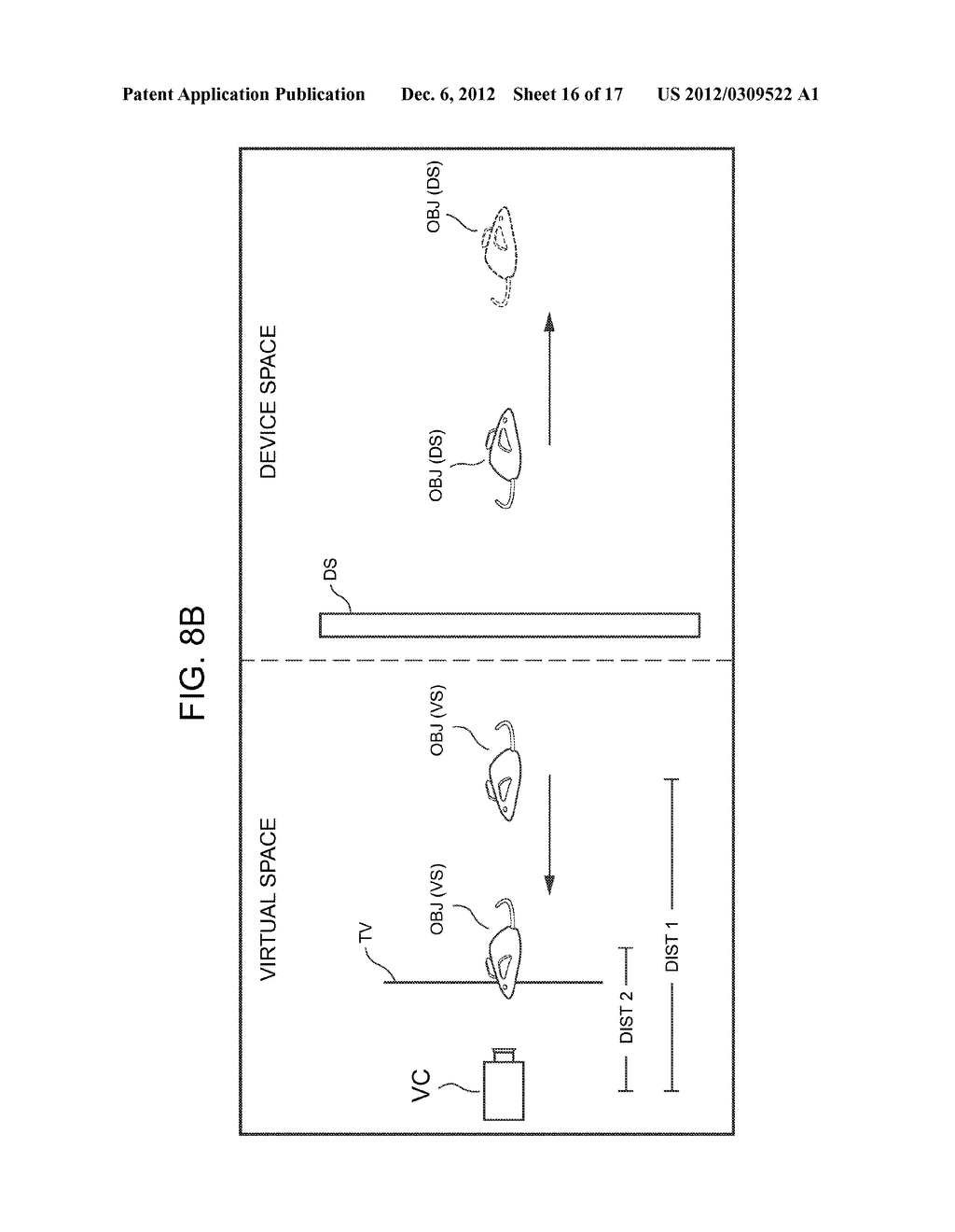 APPARATUS AND METHOD FOR CONTROLLING OBJECTS ON A STEREOSCOPIC DISPLAY - diagram, schematic, and image 17