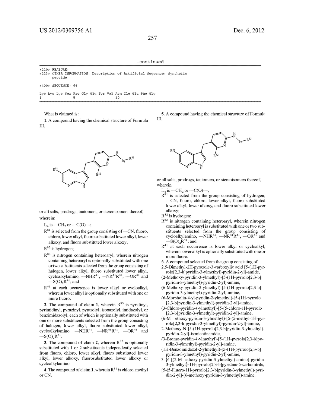 COMPOUNDS MODULATING C-FMS AND/OR C-KIT ACTIVITY AND USES THEREFOR - diagram, schematic, and image 258