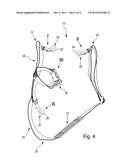 Device for providing a vacuum for vacuum wound treatment comprising a     holding or carrying device diagram and image