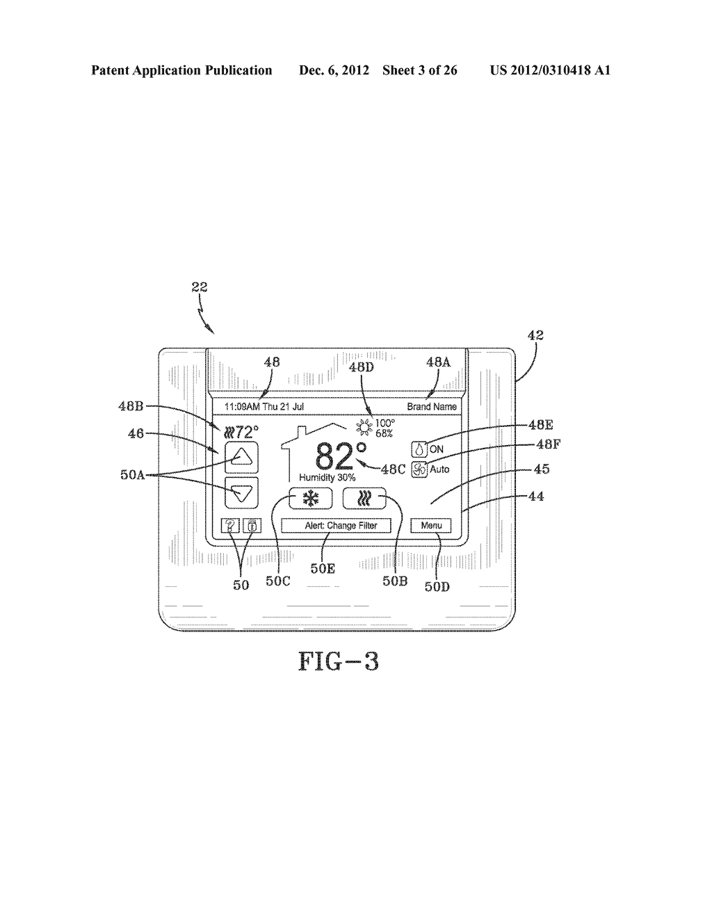 HVAC CONTROLLER USER INTERFACES - diagram, schematic, and image 04