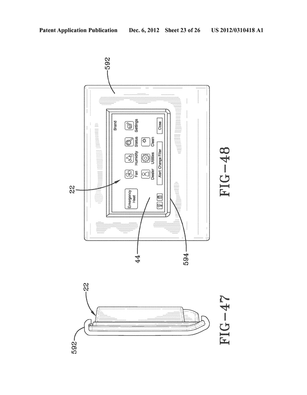 HVAC CONTROLLER USER INTERFACES - diagram, schematic, and image 24