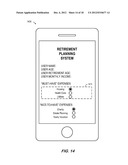 BACKEND SYSTEMS AND METHODS FOR GRAPHICALLY ENABLED RETIREMENT PLANNING diagram and image