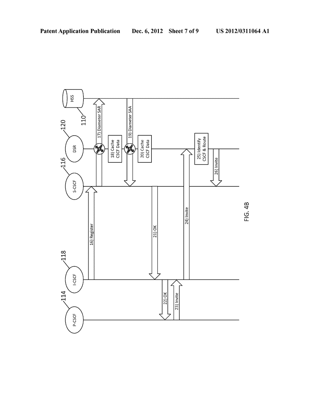 METHODS, SYSTEMS, AND COMPUTER READABLE MEDIA FOR CACHING CALL SESSION     CONTROL FUNCTION (CSCF) DATA AT A DIAMETER SIGNALING ROUTER (DSR) - diagram, schematic, and image 08