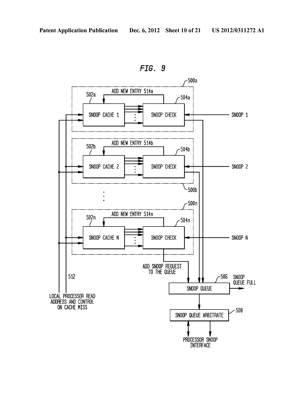 NOVEL SNOOP FILTER FOR FILTERING SNOOP REQUESTS - diagram, schematic, and image 11