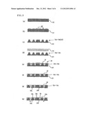 SUBSTRATE FOR MOUNTING LIGHT-EMITTING ELEMENT AND METHOD FOR PRODUCING     SAME diagram and image