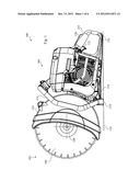 COMBUSTION ENGINE POWERED WORKING MACHINE diagram and image