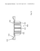 HAND-HELD FOOD CUTTER WITH SHAPE IMPARTING DEVICE diagram and image