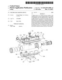 Multiple rail sighting device diagram and image