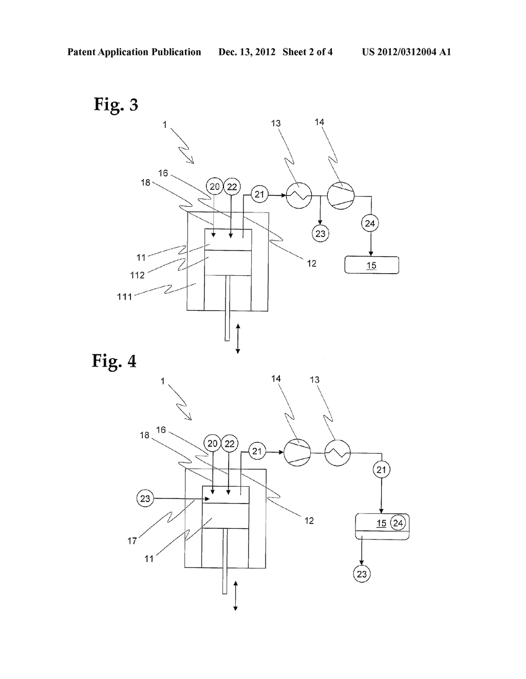 EMISSION-FREE DEVICES AND METHOD FOR PERFORMING MECHANICAL WORK AND FOR     GENERATING ELECTRICAL AND THERMAL ENERGY - diagram, schematic, and image 03